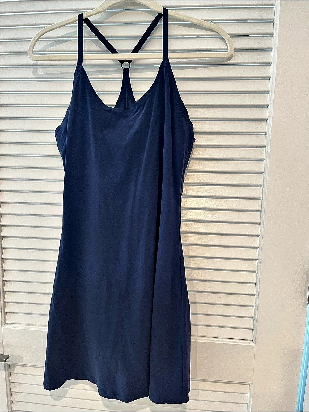 Outdoor Voices Rectrek Dress Maxi Dress in Blue Size Small